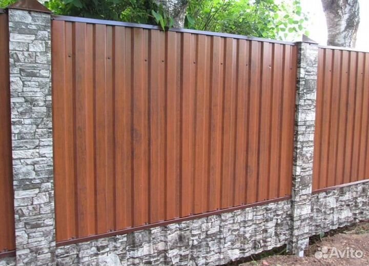 Забор металлический профессионально быстро