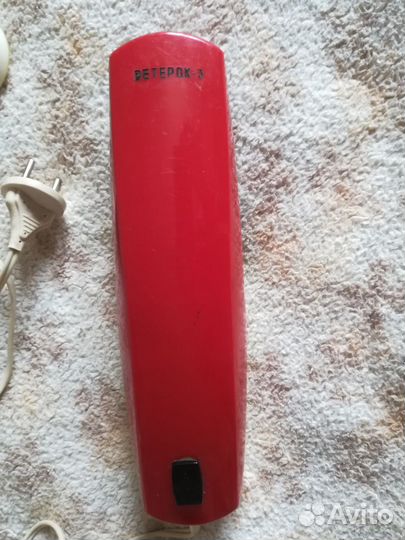 Светильник и электрощетка СССР