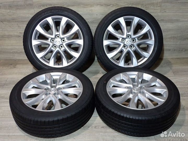 Комплект оригинальных R19 колес Mazda CX5 лето