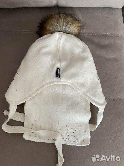 Комплект шапка, шарф