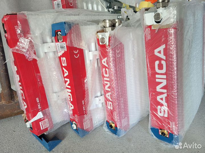 Стальные радиаторы sanica