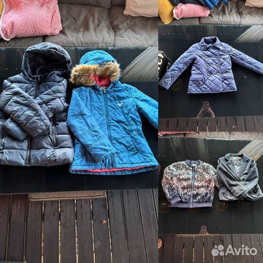 Детская одежда и обувь для девочки пакетом