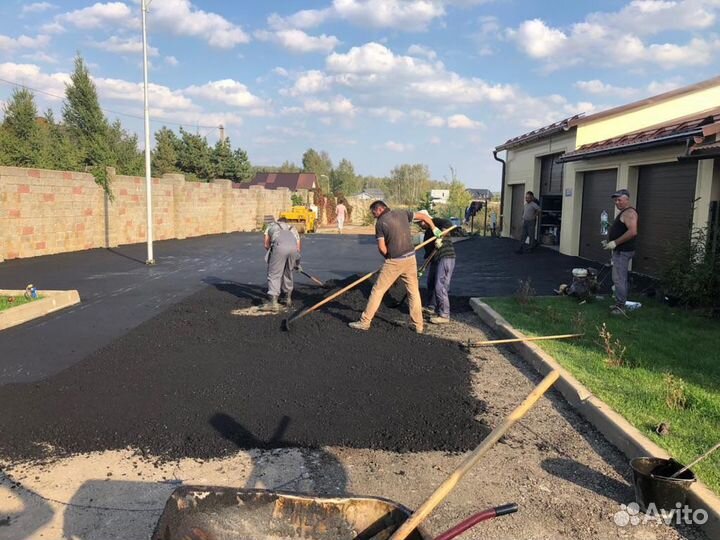 Асфальтирование и благоустройство