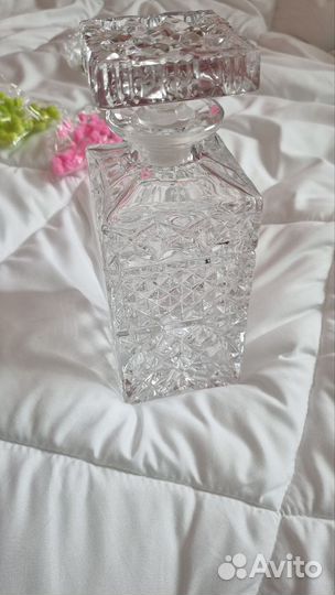 Графин штоф хрустальный СССР