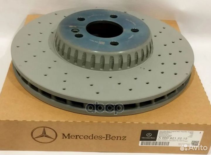 Диск тормозной A0004212212 mercedes-benz