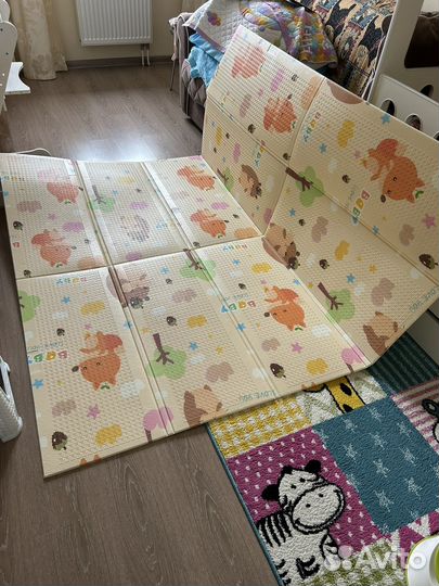 Складной детский коврик