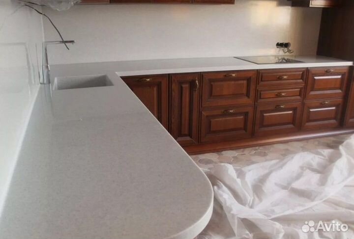 Производство столешниц из искусственного камня u-8045