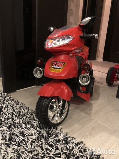 Электрический мотоцикл детский