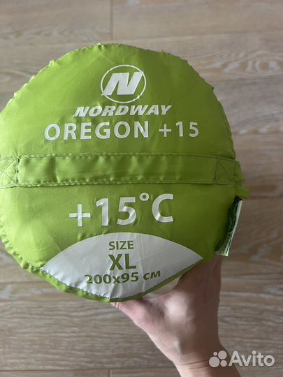 Спальный мешок Nordway oregon р. 200/95 бу