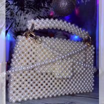 Сумка из бусин ручной работы