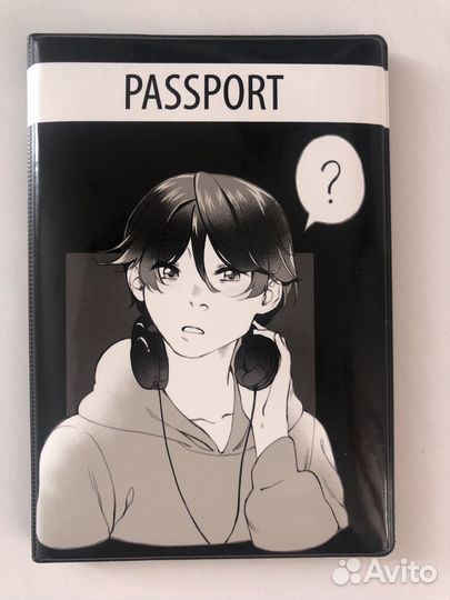 Обложка для паспорта аниме