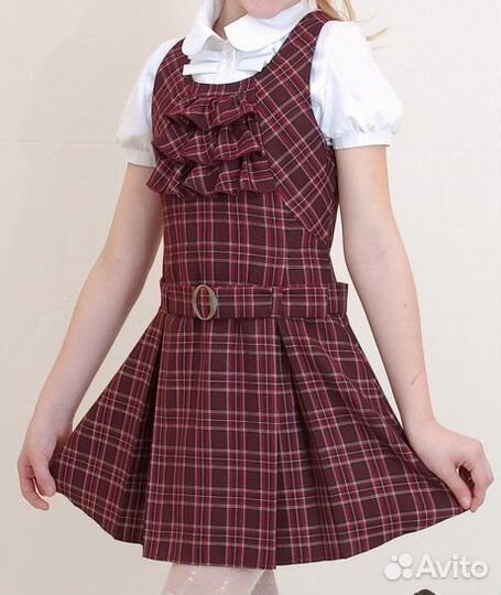 Школьный сарафан для девочки 146