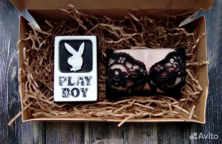 Мыло ручной работы для мужчин “Play boy”