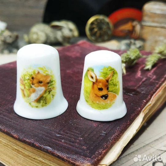 Антиквариат из Европы.Наперстки винтажные, Англия