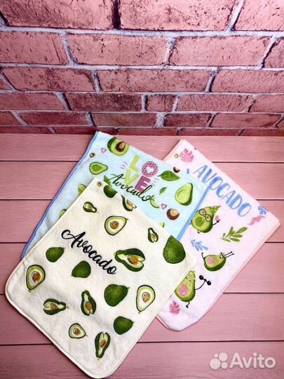 Кухонные полотенца сочный Авокадо