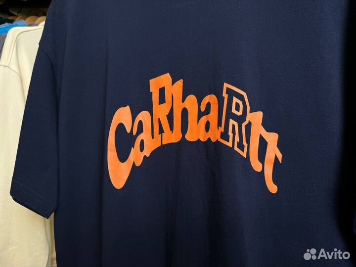 Футболка Carhartt Оверсайз Оригинал-качества