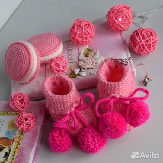 Пинетки для девочки