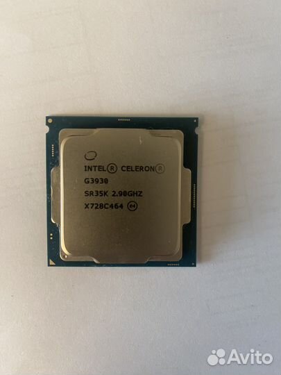 Процессор Intel Celeron G3930
