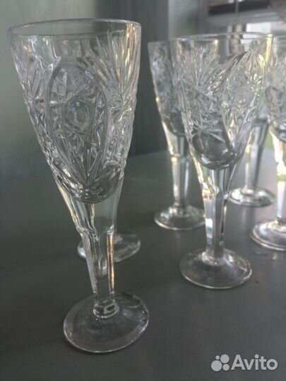Рюмки хрусталь