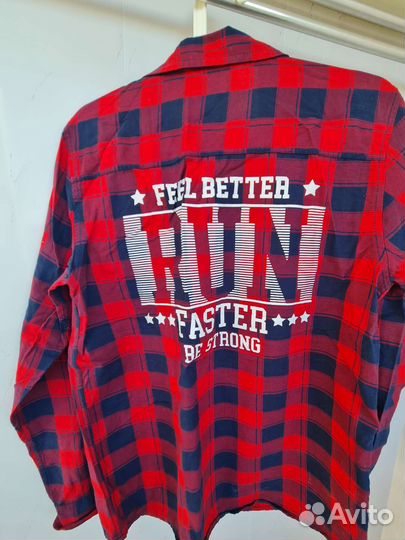 Рубашка на мальчика 14 лет, рост 170