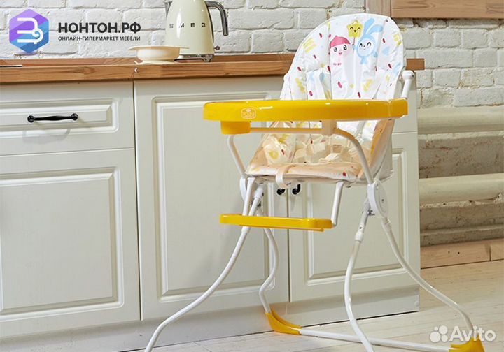 Стульчик для кормления Polini kids 152 Малышарики