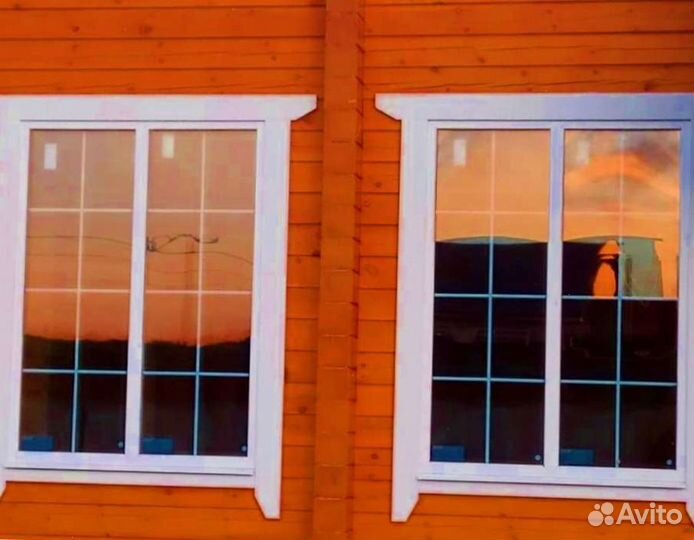 Пластиковые окна. остекление домов
