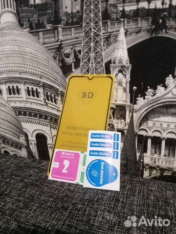 Защитное стекло 9D на honor 20s и Huawei P30lite