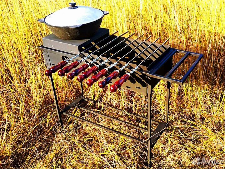 Мангал Хит 3 мм., 4 мм. Сборный/Стационарный