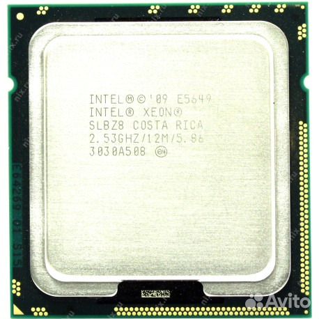 Процессор Intel Xeon E5649