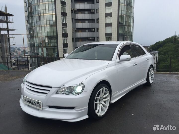 Toyota Mark X 120 обвес вкруг Modellista