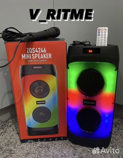 Колонка блютуз zqs - 4246/4245