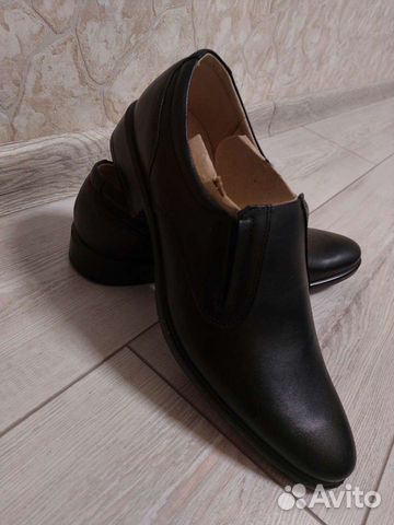 Туфли мужские 42 размер новые чёрные