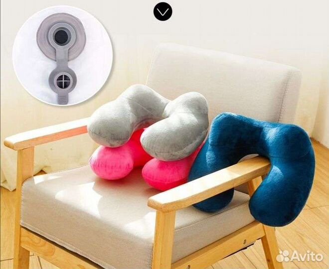 Подушка-надувная портативная