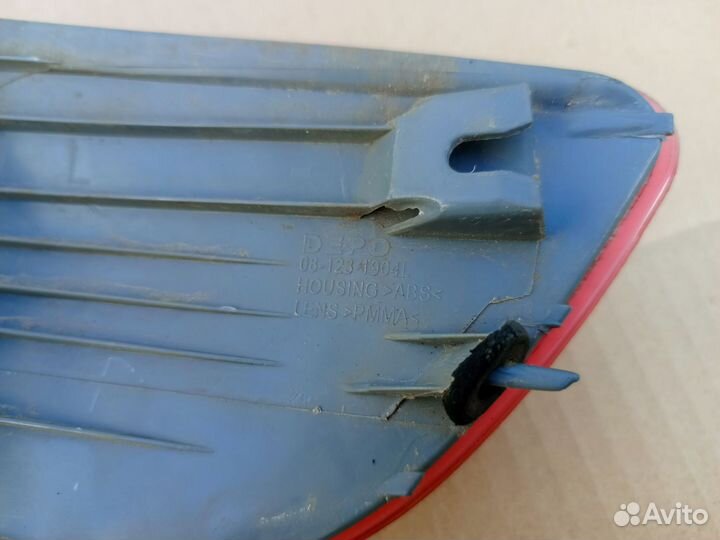 Задний фонарь на kia Rio 3 седан