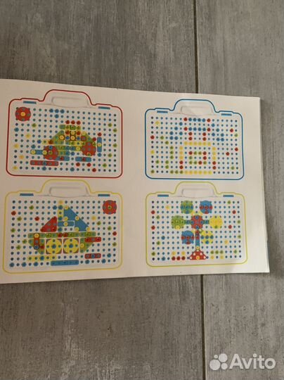 Конструктор с шуруповертом Creative Magic