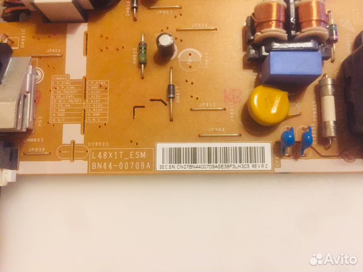 Блок питания телевизора samsung ue48h6200