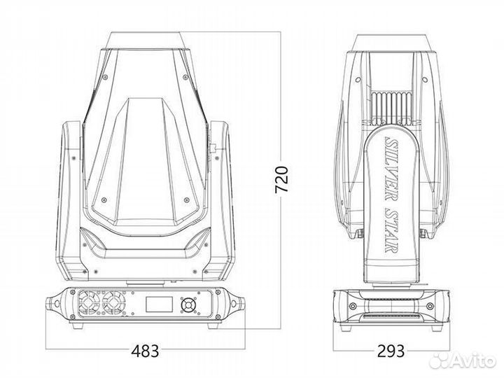 Silver star SS660SC02 pluto 600 profile MK2, Повор