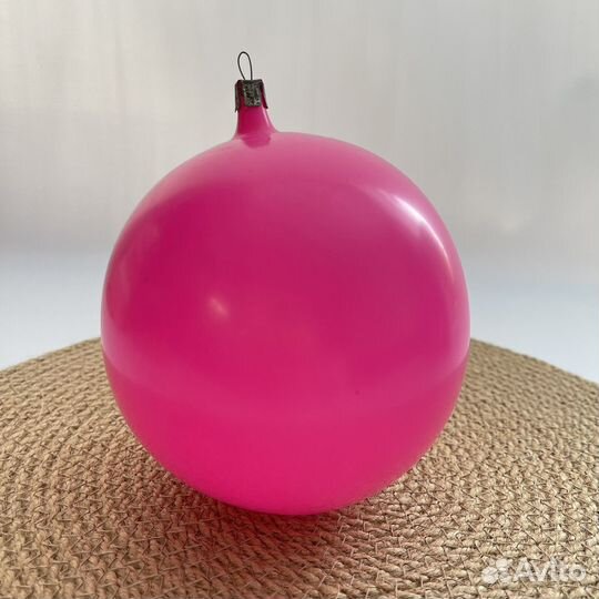 Шар стеклянный елочный