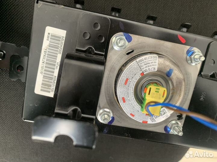 Подушка безопасности в торпеду Kia Rio 4/Kia Rio X