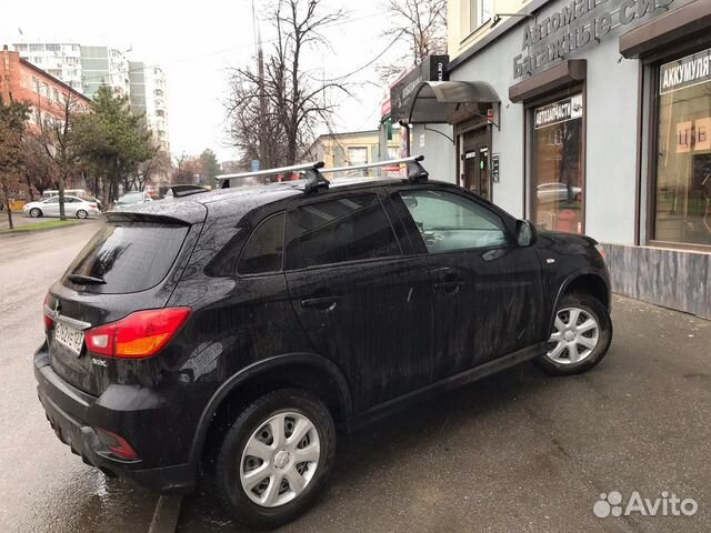 Багажник на крышу Mitsubishi ASX + монтаж