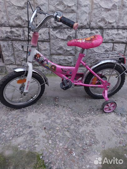 Велосипедик детский monster high