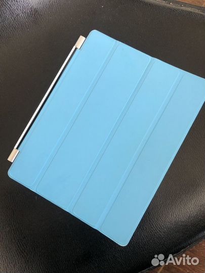 iPad 3 4 SMART cover голубая