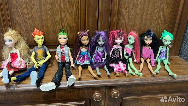 Куклы Monster high, Ever After High, Barbie