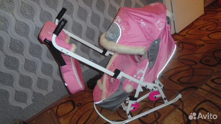 Санки-коляска