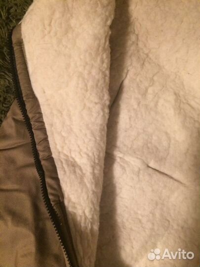 Конверт для коляски, санок на овчине