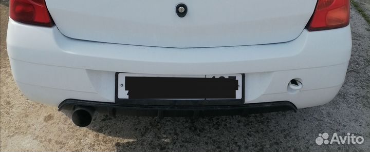 Задний бампер renault logan 1 фаза 1