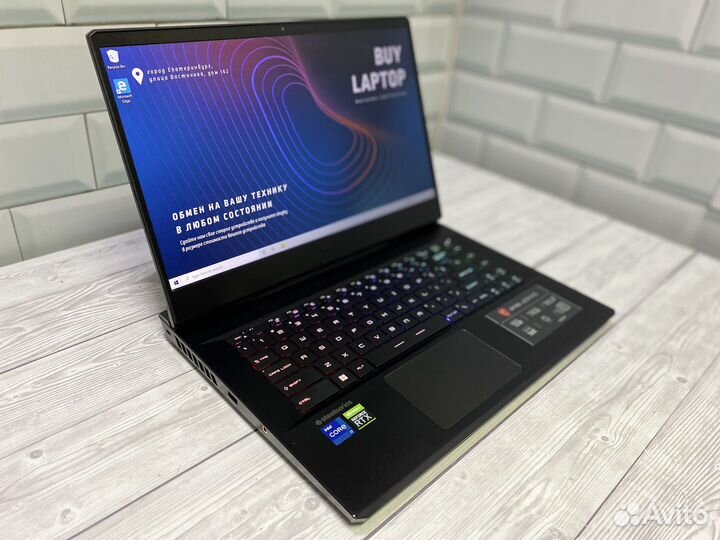 MSI 15,6»/i7-11800H/RTX 3070/ram 32gb