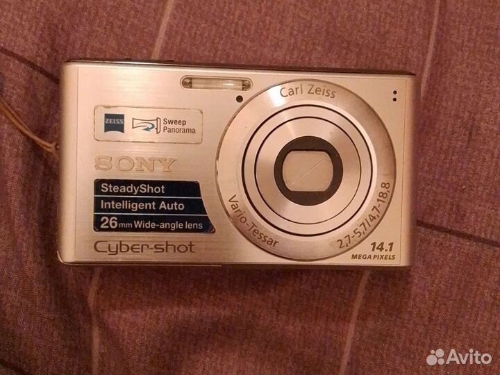 Компактный фотоаппарат sony cyber shot