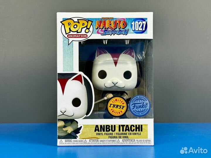 Funko Pop 1027 Anbu Itachi Naruto Chase LE, SE