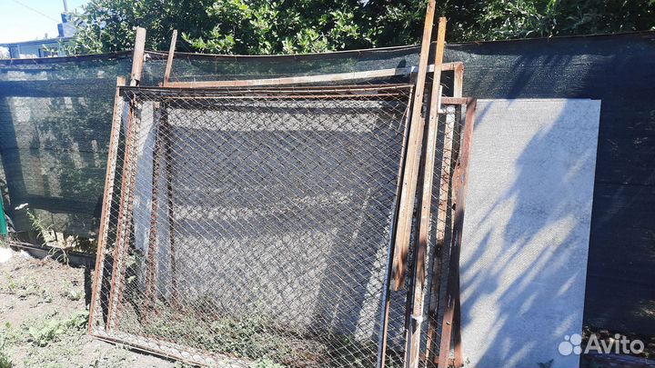 Забор сетка рабица
